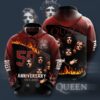 Queen Custom All Over Print Hoodie 3D Queen Custom All Over Print Hoodie 3D 0