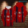 Red 49ers Hoodie 3D San Francisco 49ers Gift Red 49ers Hoodie 3D San Francisco 49ers Gift 0