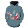 Ren And Stimpy Ren And Stimpy Hoodie 3D Ren And Stimpy Ren And Stimpy Hoodie 3D 0