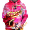 Renji Abarai Bleach Hoodie 3D Renji Abarai Bleach Hoodie 3D 0