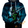 Requiem Wolf Predator Hoodie 3D 0