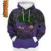 Retro Court Purple Hey Arnol Get Em 3D Hoodie 0