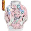 Retro Easter Shoes Dripping Pink 3D Hoodie Retro Easter Shoes Dripping Pink 3D Hoodie 0