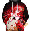 Rias Gremory Bikini Style Hoodie 3D Rias Gremory Bikini Style Hoodie 3D 0