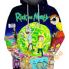 Rick And Morty Series Hoodie 3D 0
