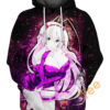Rossweisse Ahegao Hoodie 3D Rossweisse Ahegao Hoodie 3D 0