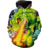 Rugrats Reptar Dinosaur Rugrats Cartoon Hoodie 3D 0