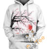 Sakura Cat Hoodie 3D Sakura Cat Hoodie 3D 0