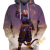 Samurai Trunks Hoodie 3D 0