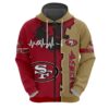 San Francisco 49Ers 3D All Over Print Zip Hoodie for Nfl Fans San Francisco 49Ers 3D All Over Print Zip Hoodie for Nfl Fans 0
