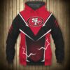 San Francisco 49Ers Hoodie Lightning Graphic Gifts for Fans San Francisco 49Ers Hoodie Lightning Graphic Gifts for Fans 0