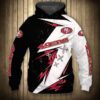 San Francisco 49Ers Hoodie Thunder Graphic Gifts for Fans San Francisco 49Ers Hoodie Thunder Graphic Gifts for Fans 0