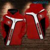 San Francisco 49ers Hoodie 3D Hexagon Pattern 49ers Gift 0