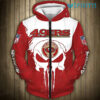 San Francisco 49ers Hoodie 3D Punisher Skull 49ers Gift 0