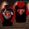 San Francisco 49ers Hoodie 3D Superman Tear Out 49ers Gift 0