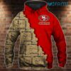 San Francisco 49ers Hoodie 3D Text Pattern 49ers Gift San Francisco 49ers Hoodie 3D Text Pattern 49ers Gift 0