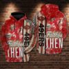 San Francisco 49ers NFL Football Faithful 3D All Over Print Zip up Hoodie Option 1