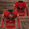 San Francisco 49Ers Nfl Skull 3D Unisex Hoodie Pullover And Zip Up Available San Francisco 49ers NFL Skull 3D Unisex Hoodie Pullover and Zip Up Available 1
