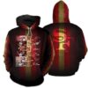 San Francisco 49ers Niners Puzzle Legends Signatures 3D Hoodie Zip Hoodie NFL 3D All Over Print Hoodie Zip Hoodie 1