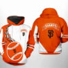 San Francisco Giants MLB Classic 3D Hoodie Zipper Hoodie 0