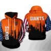 San Francisco Giants MLB Team US 3D Hoodie Zipper Hoodie 0