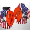San Francisco Giants MLB US Flag 3D Hoodie Zipper Hoodie 0