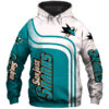 San Jose Sharks Hoodie Zip Hoodie Pullover Gift for Fans San Jose Sharks Hoodie Zip Hoodie Pullover Gift for Fans 0