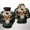 San Jose Sharks Nhl Skull 3D All Over Print Zip Up Hoodie Option San Jose Sharks NHL Skull 3D All Over Print Zip up Hoodie Option 1