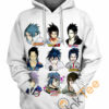 Sasuke Art Styles Hoodie 3D Sasuke Art Styles Hoodie 3D 0