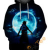 Sasuke Full Moon Hoodie 3D Sasuke Full Moon Hoodie 3D 0