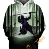Sasuke Uchiha In The Dark Hoodie 3D 0