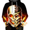 Scorpion Mortal Kombat Hoodie 3D 0