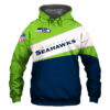 Seattle Seahawks Hoodie 3D Zip Hoodie Seattle Seahawks Hoodie 3D Zip Hoodie 0