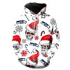 Seattle Seahawks Nfl Football Christmas Skull White 3D All Over Print Zip Up Hoodie Option Seattle Seahawks NFL Football Christmas Skull White 3D All Over Print Zip up Hoodie Option 1