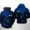 Seattle Seahawks Nfl Skull 3D All Over Print Zip Up Hoodie Option Seattle Seahawks NFL Skull 3D All Over Print Zip up Hoodie Option 1
