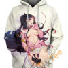Shameless Girl Ahegao Hoodie 3D 0