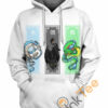 Shenron And Haku Dragon Hoodie 3D Shenron And Haku Dragon Hoodie 3D 0