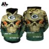 Skull Green Bay Packers 3D American Football Hoodie NFL All Over Print for Men and Women 1