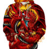 Slifer The Sky Dragon Hoodie 3D Slifer The Sky Dragon Hoodie 3D 0