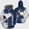 Snoopy Dallas Cowboys NFL 3D All Over Print Zip up Hoodie Option 1 1