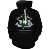 Snorlax Motivation Black Pokemon Hoodie 3D 0
