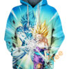 Son Goku And Son Gohan Kamehameha Hoodie 3D Son Goku And Son Gohan Kamehameha Hoodie 3D 0