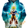 Son Goku Lightning Strength Hoodie 3D Son Goku Lightning Strength Hoodie 3D 0