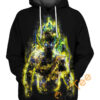 Son Goku Powerful Warrior Hoodie 3D Son Goku Powerful Warrior Hoodie 3D 0
