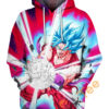 Son Goku Ss Kamehameha Hoodie 3D Son Goku Ss Kamehameha Hoodie 3D 0