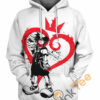 Sora Kingdom Hearts Hoodie 3D Sora Kingdom Hearts Hoodie 3D 0