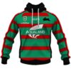South Sydney Rabbitohs 3D Hoodie Zip Hoodie NRL 3D All Over Print Hoodie Zip Hoodie 1