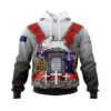 South Sydney Rabbitohs Specialized Anzac Jersey 3D Hoodie Zip Hoodie NRL 3D All Over Print Hoodie Zip Hoodie 1