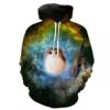 Space Cat Galaxy Cat Hoodie 3D 0