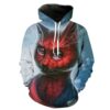 Spiderman Style Cat Superhero Cat Hoodie 3D Spiderman Style Cat Superhero Cat Hoodie 3D 0